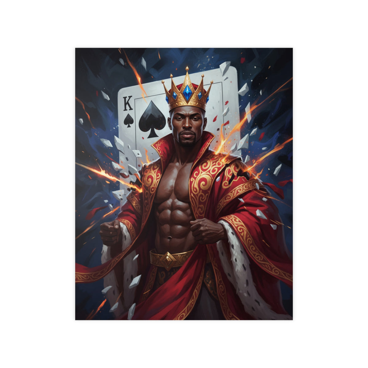 Poster Roi de Pique