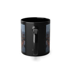 Mug Noir Cyberpunk Paquebot de MégaCorporation