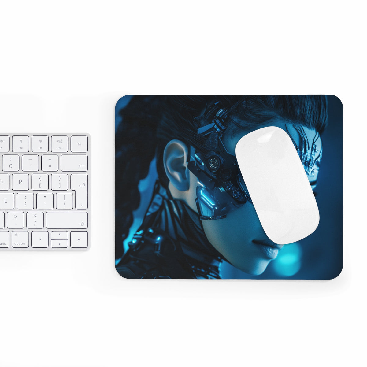 Tapis de souris Brune Implants Futuristes