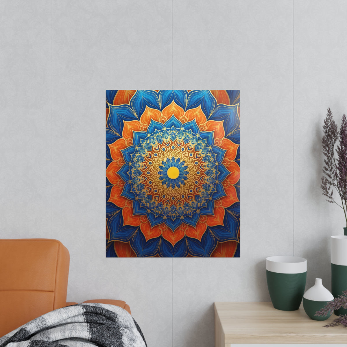 Poster Mandala de la Spiritualité Profonde