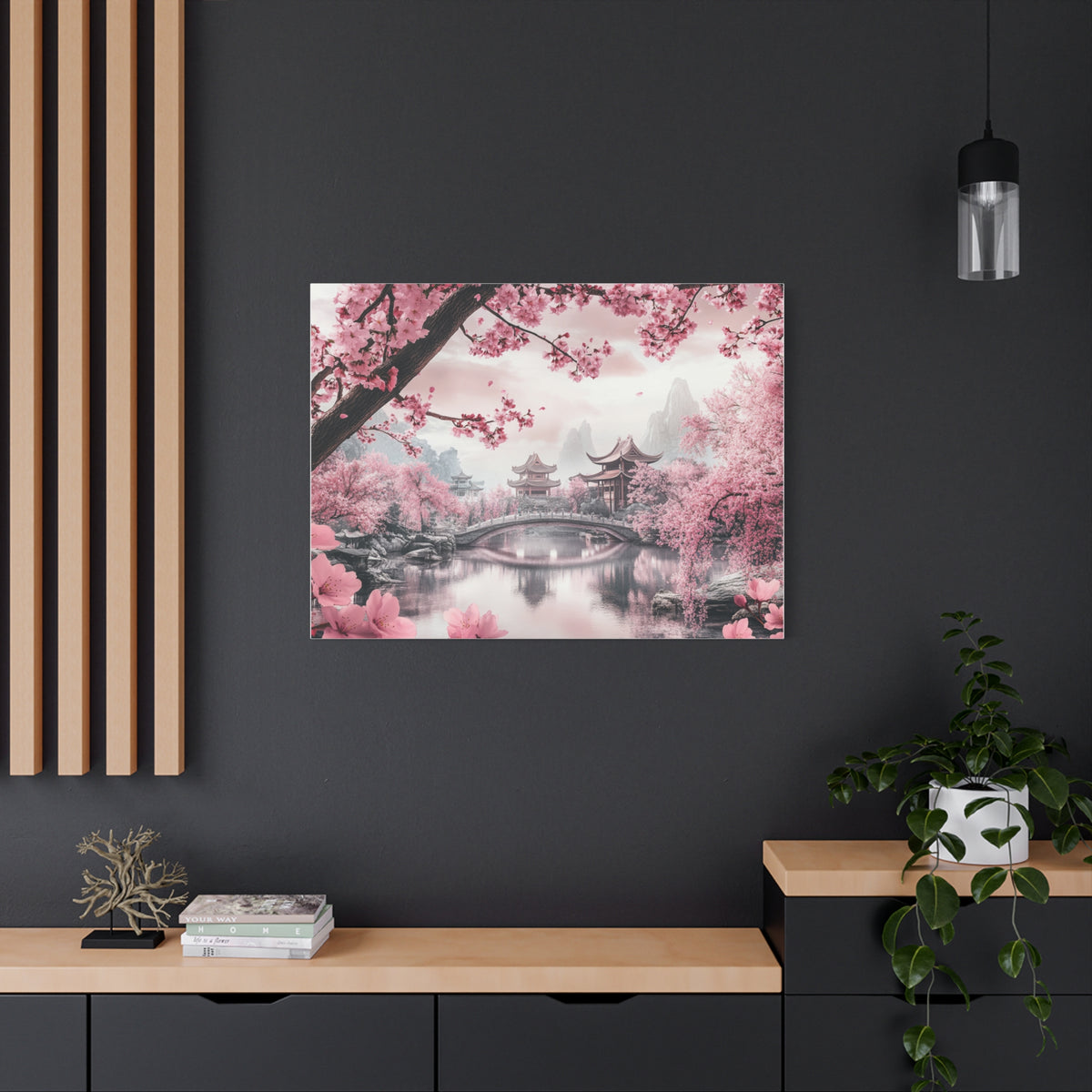 Tableau Blossom Flowers Japon