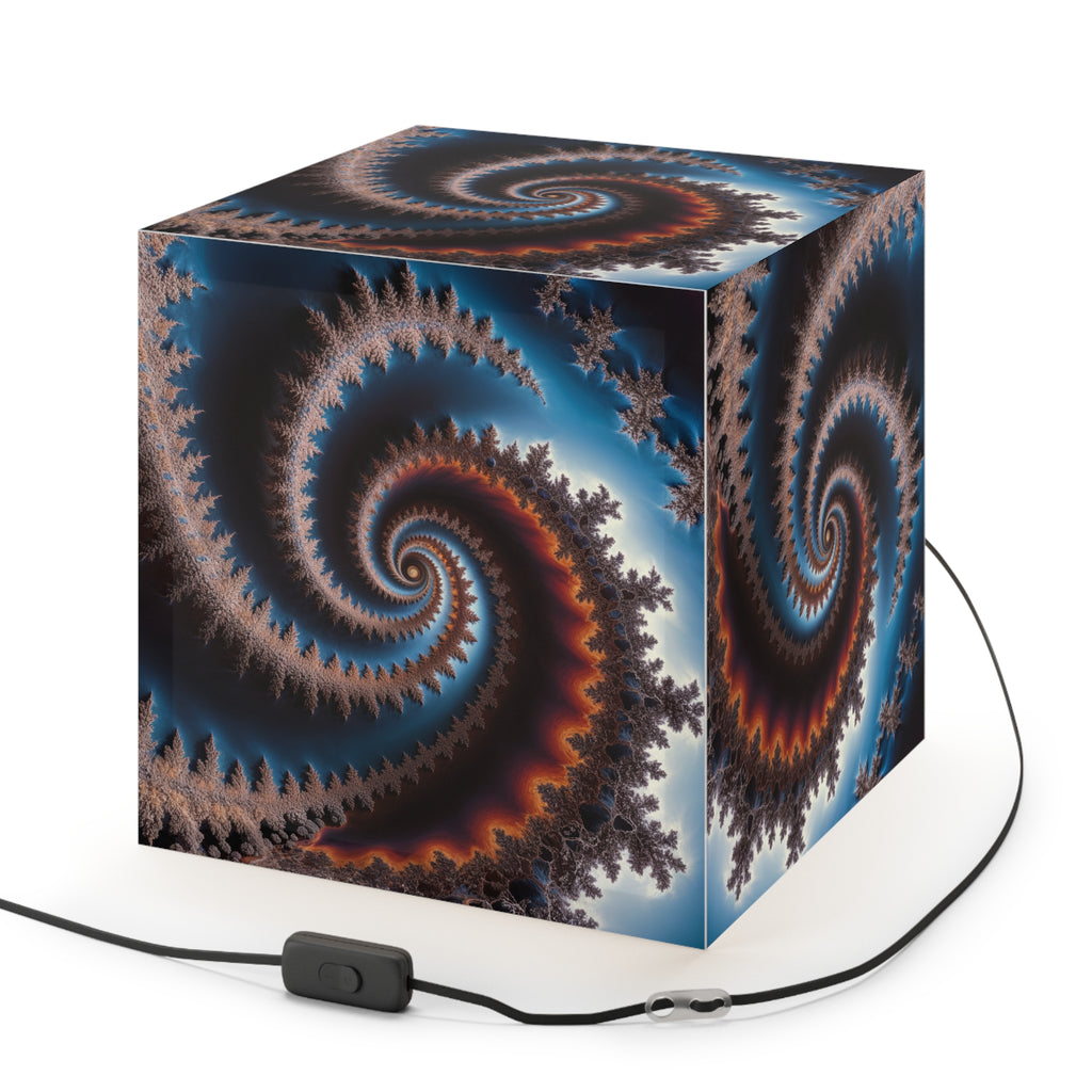 DECO - Lampe Cubique Fractale Courbe de Moore