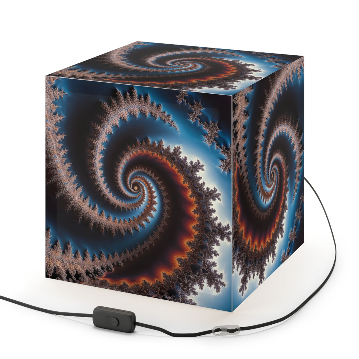 DECO - Lampe Cubique Fractale Courbe de Moore