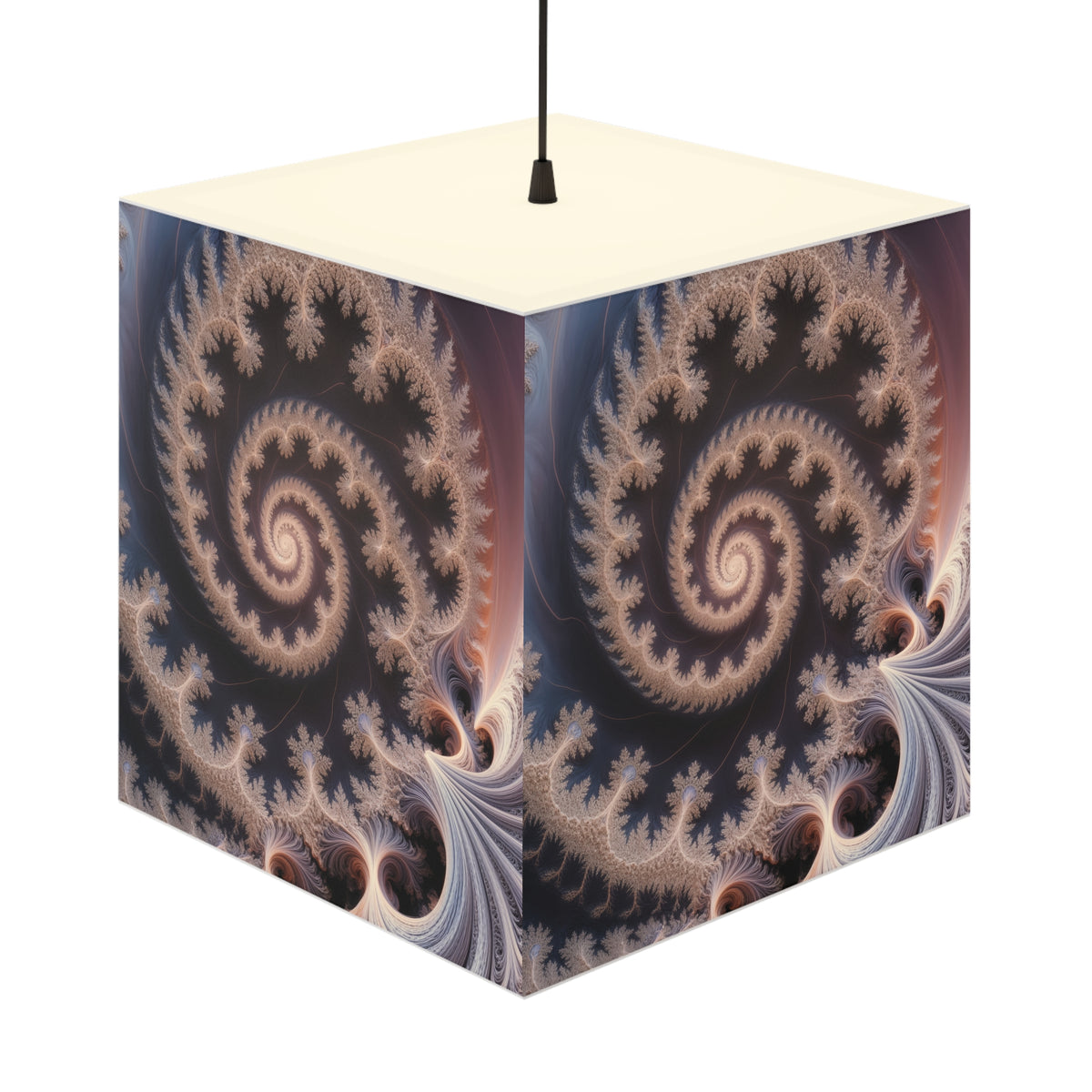DECO - Lampe Cubique Fractale Courbe de Péano-Vicsek