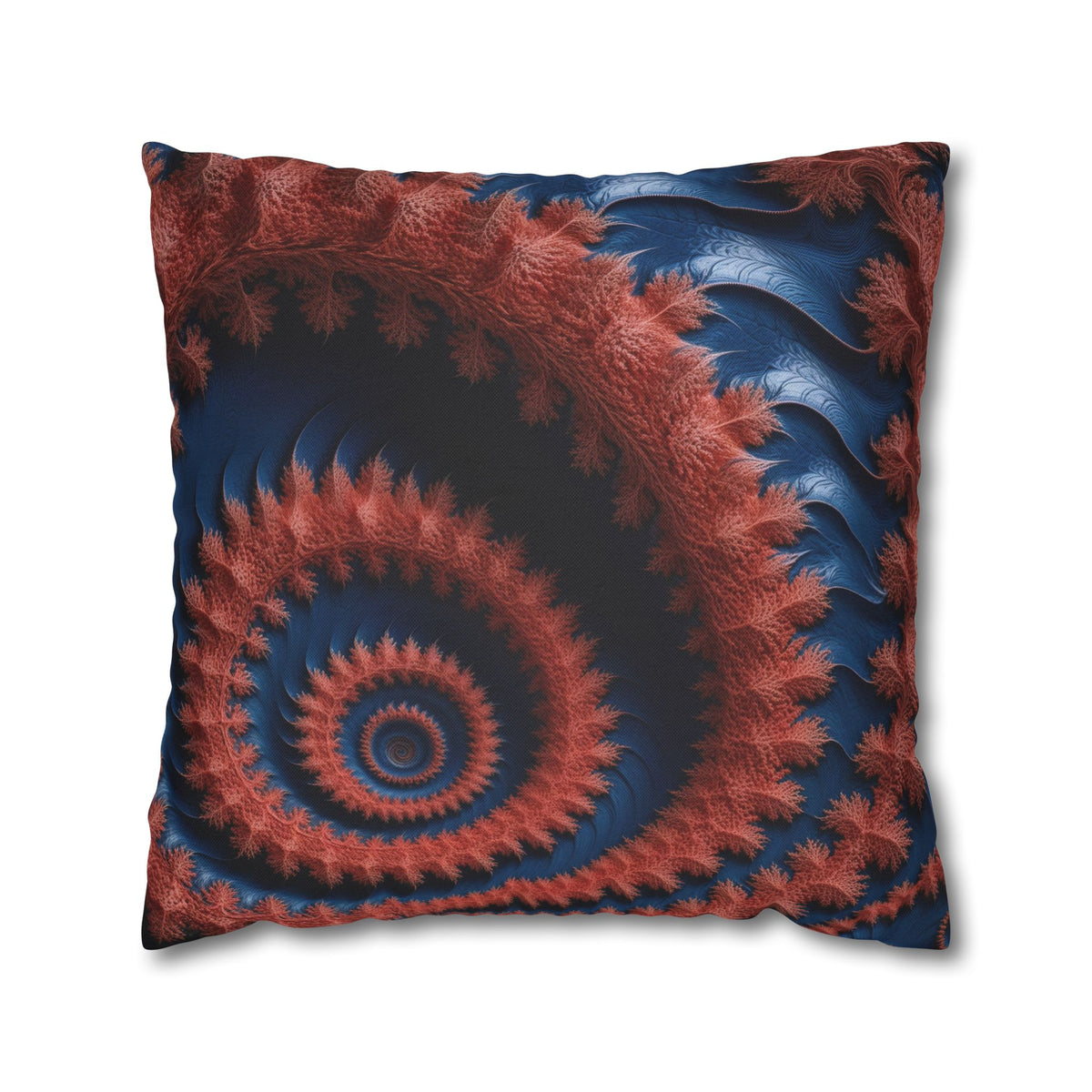 Housse de coussin Courbe Fractale de Dragon