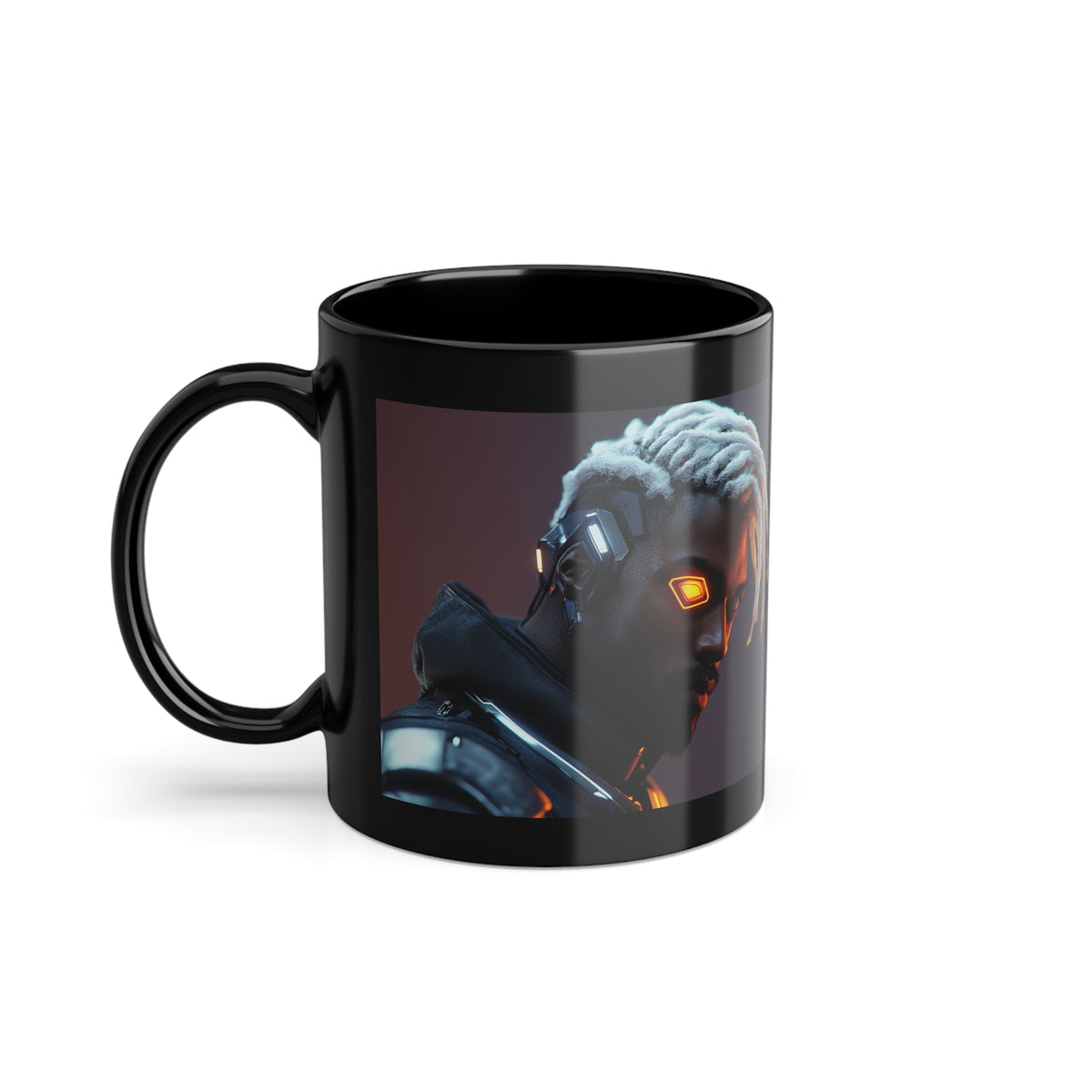 Mug Cyberpunk Soldat Œil Bionique