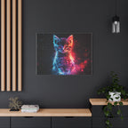 Tableau Chaton Galaxie