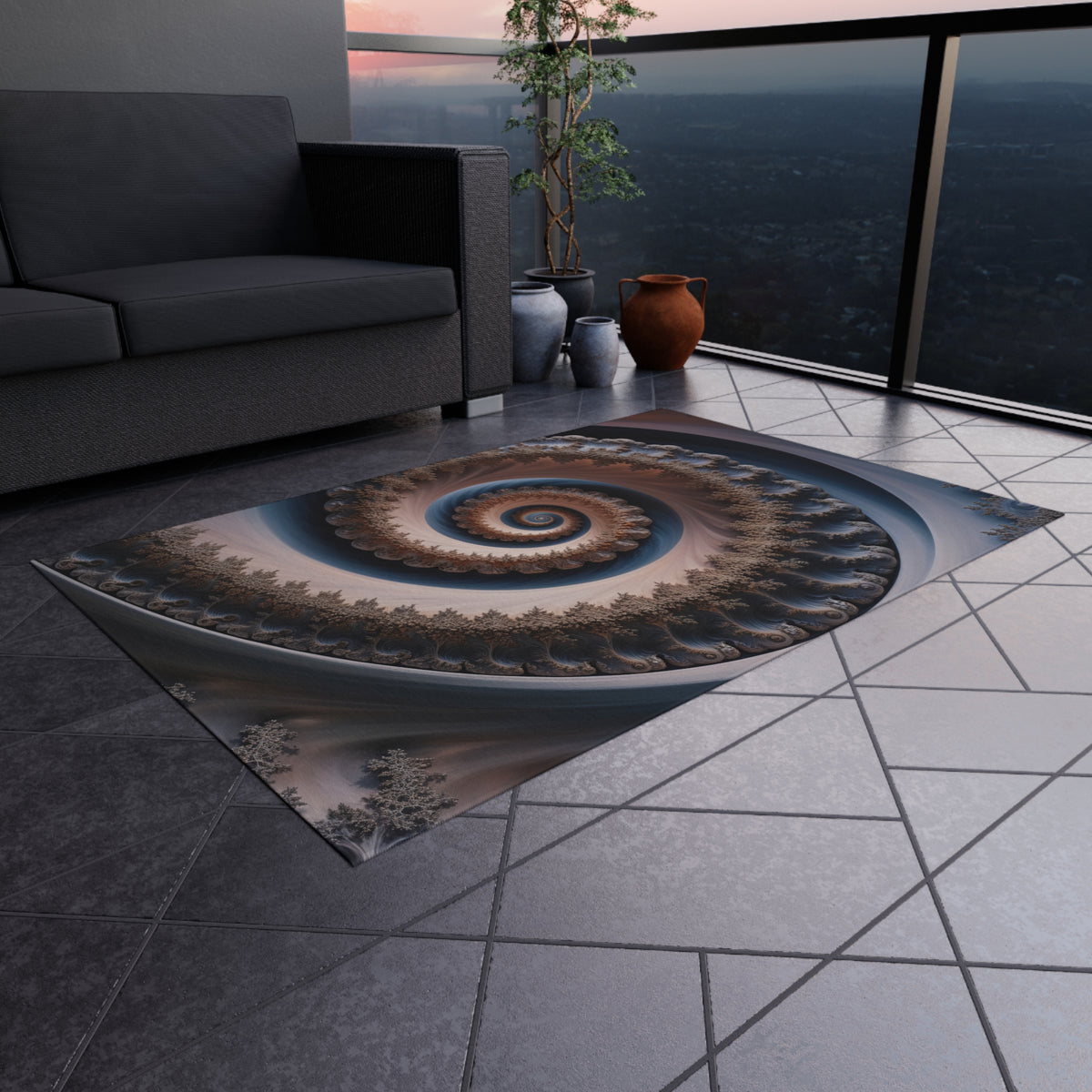 Tapis de salon Courbe de Tarry-Euler