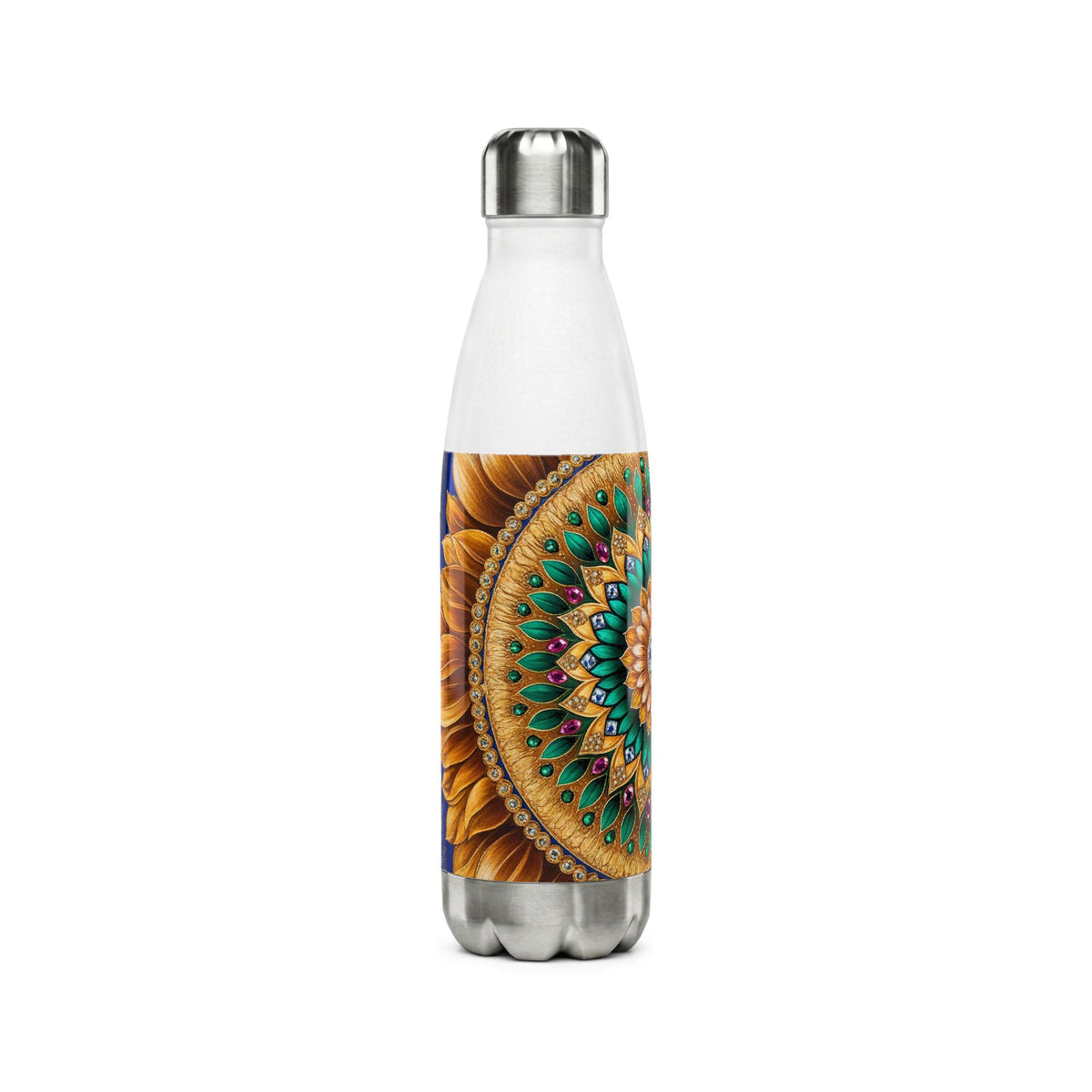 Gourde isotherme Mandala de la Prospérité