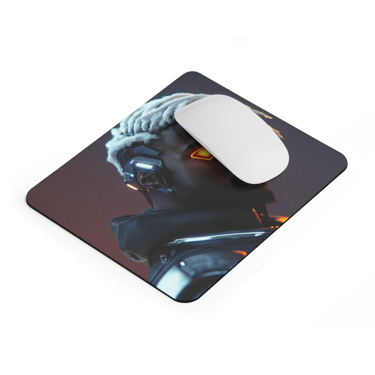Tapis de souris Guerrier Œil de Cyborg