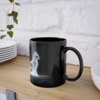 Mug Silhouette Spectrale de Chat