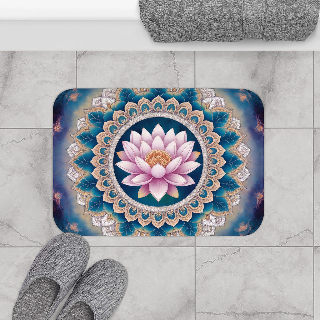 Tapis salle de bain Mandala de l'Equanimité