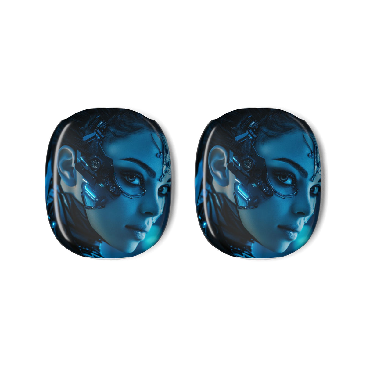 Housse airpods Brune Implants Cybernétiques