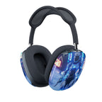 Housse airpods Robot Armure Cyberpunk Blanche