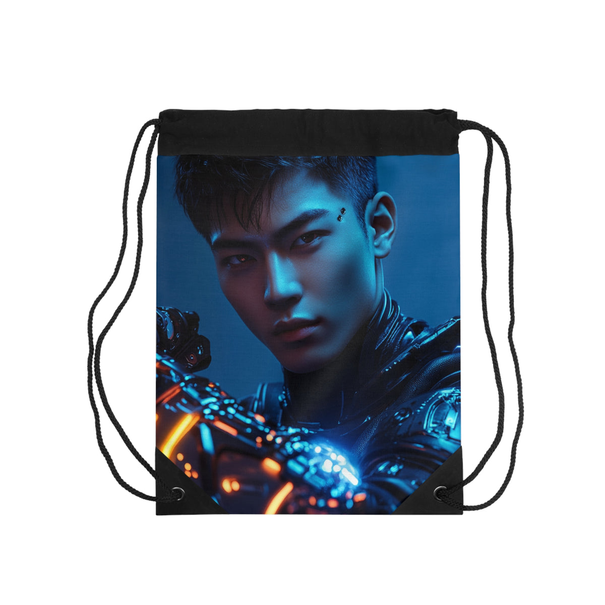 Sac à cordons Cyberpunk Guerrier Bras Robotique