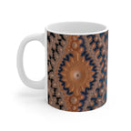 Mug blanc Fractal Structures de Sirpinski