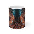 Mug blanc Fractal de Newton-Raphson