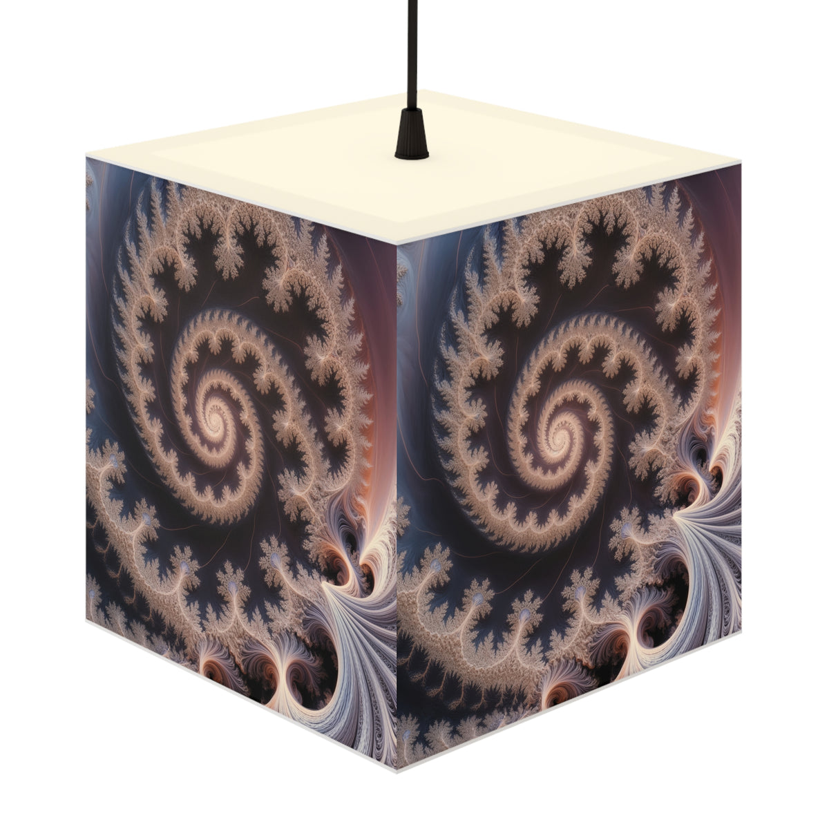 DECO - Lampe Cubique Fractale Courbe de Péano-Vicsek