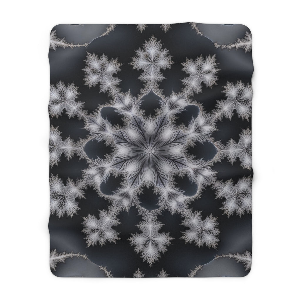 Plaid Fractale de Vicsek-Snowflake