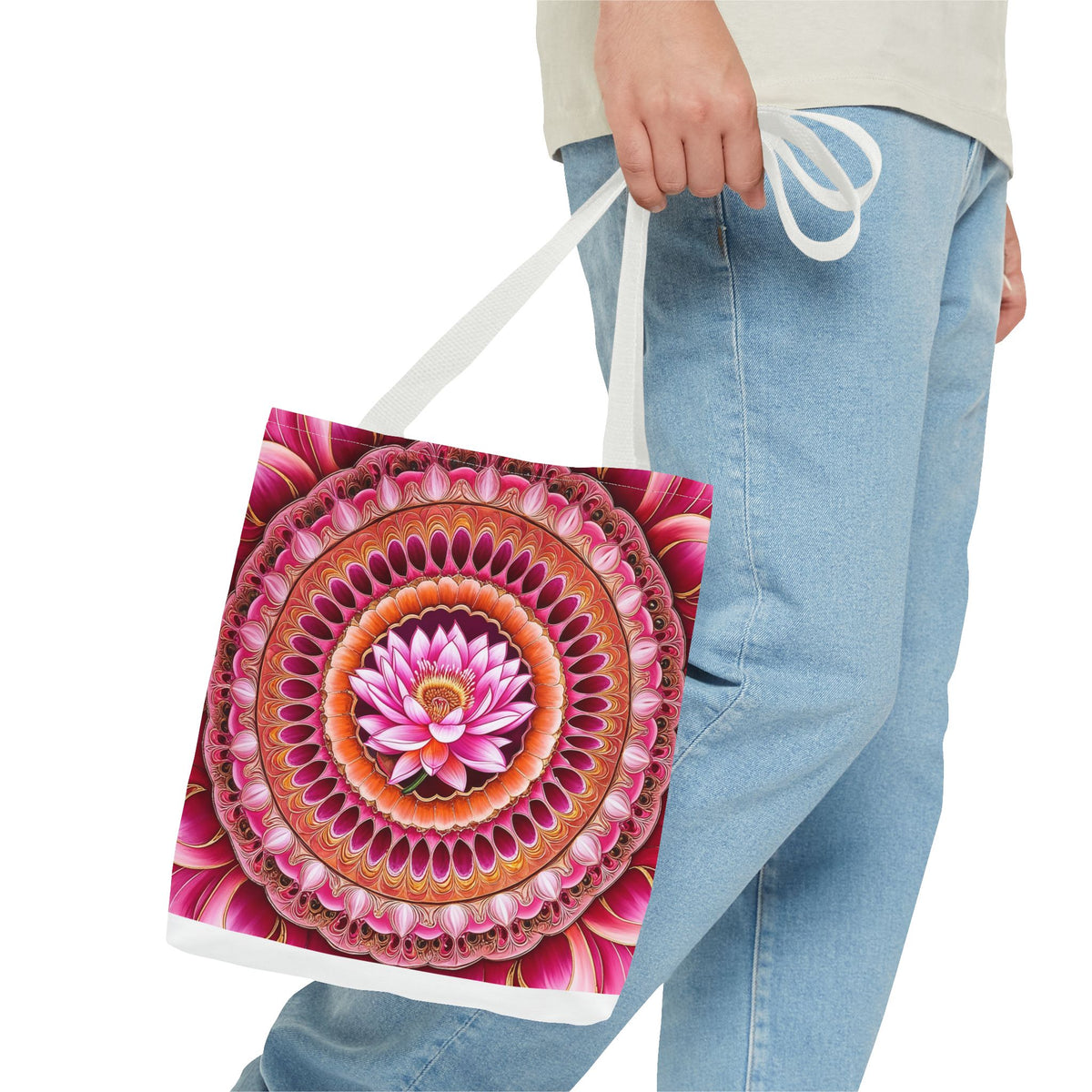 Tote bag Mandala de l'Amour Inconditionnel