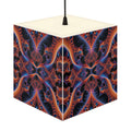 DECO - Lampe Cubique Fractale Courbe de Cantor-Minkowski