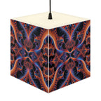 DECO - Lampe Cubique Fractale Courbe de Cantor-Minkowski