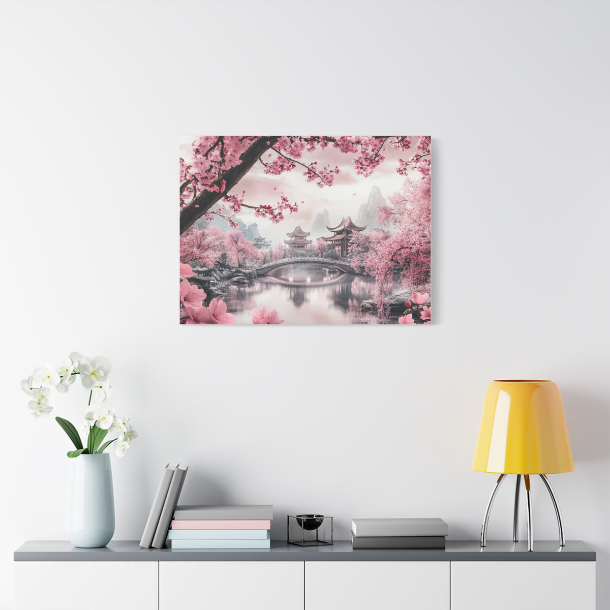 Tableau Blossom Flowers Japon