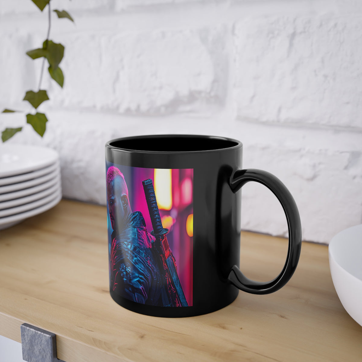 Mug Samouraï Cyberpunk