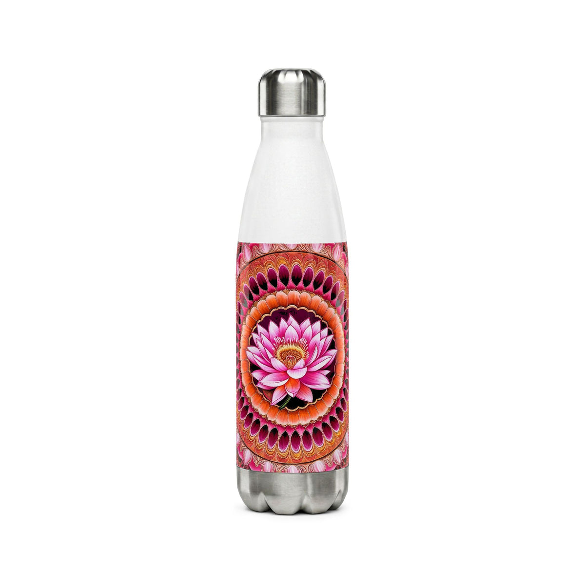 Gourde isotherme Mandala de l'Amour Inconditionnel