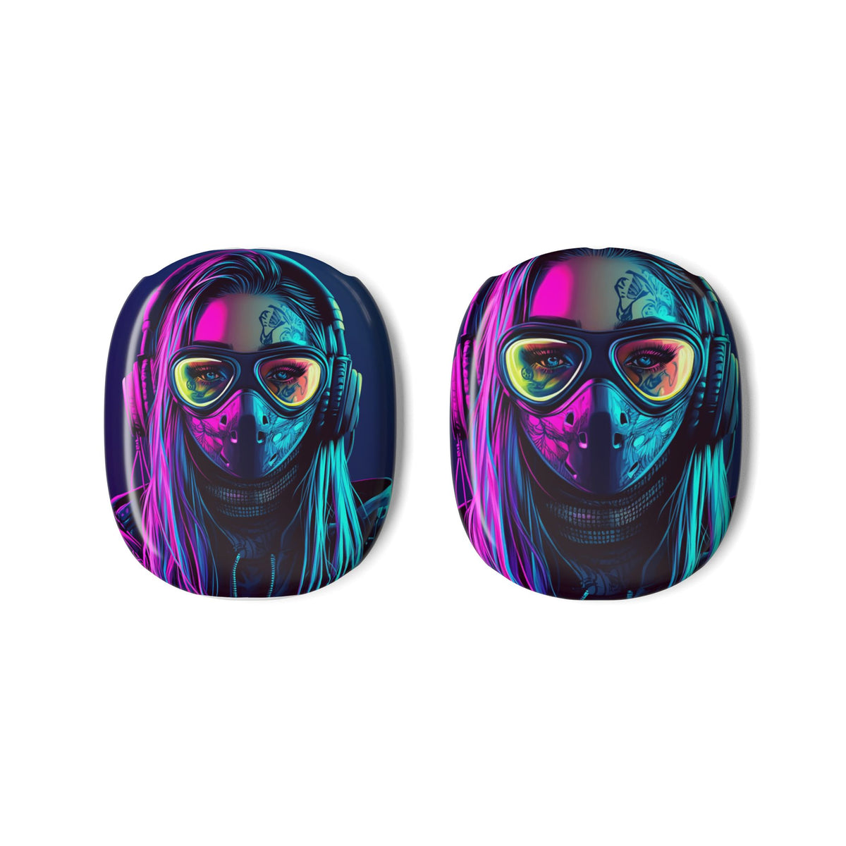 Housse airpods Fille Rebelle Tatouée