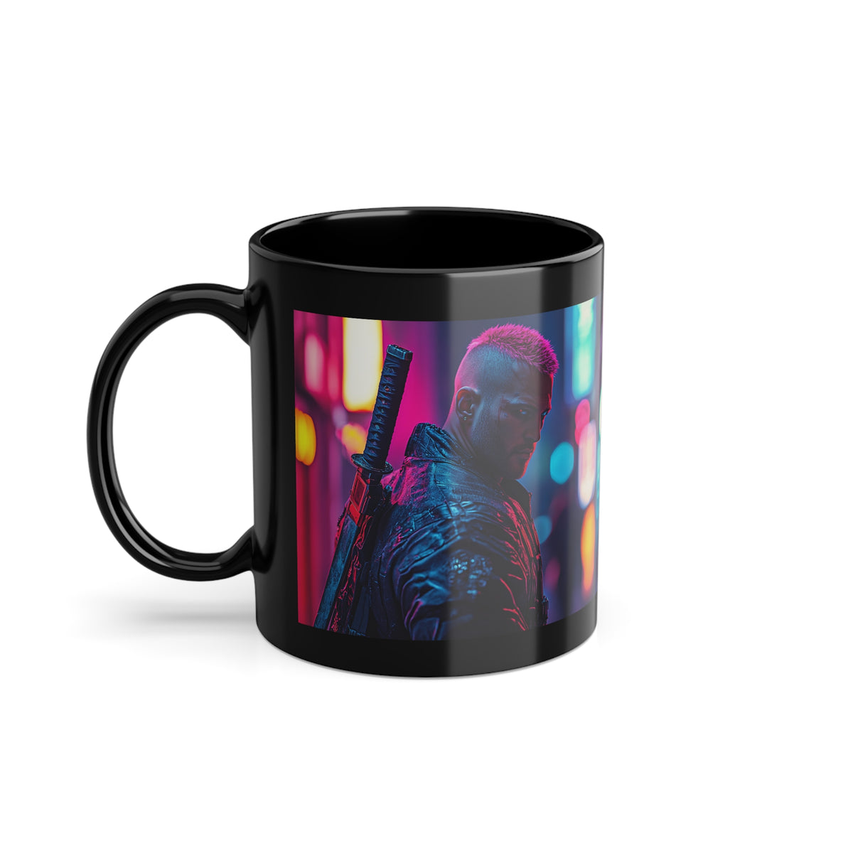 Mug Samouraï Cyberpunk