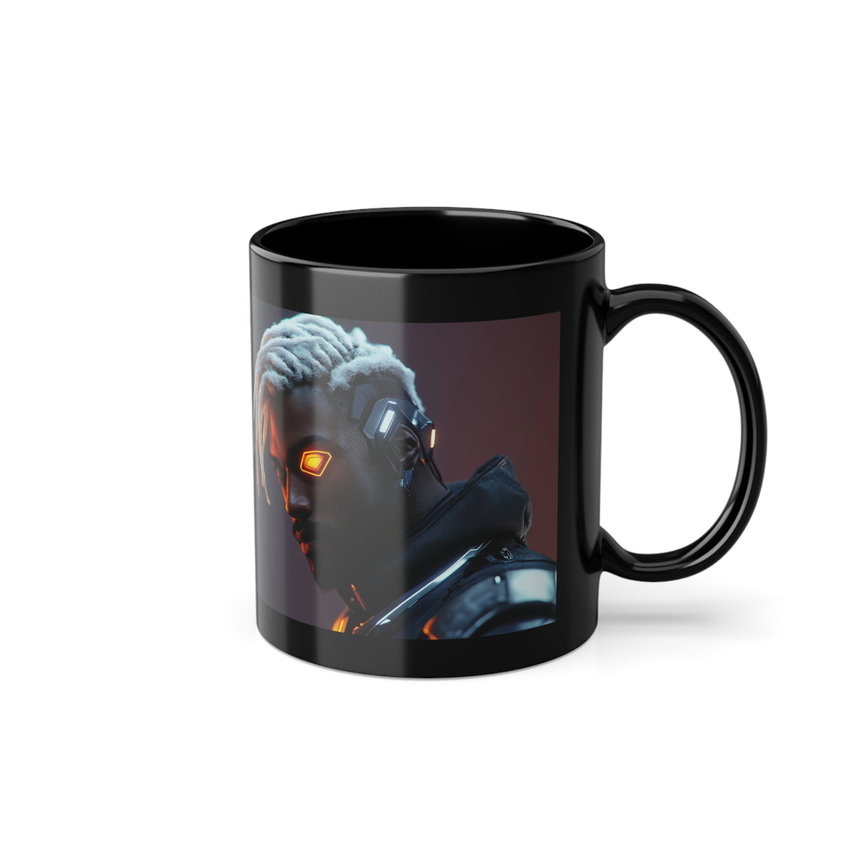 Mug Cyberpunk Soldat Œil Bionique