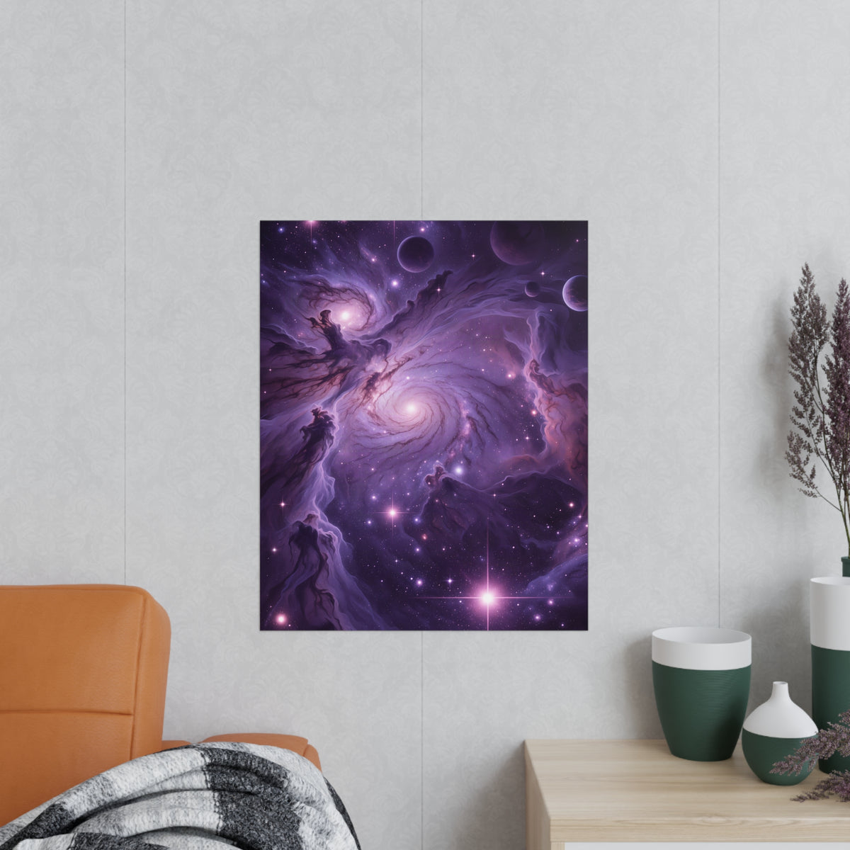 Poster Nébuleuse Pourpre