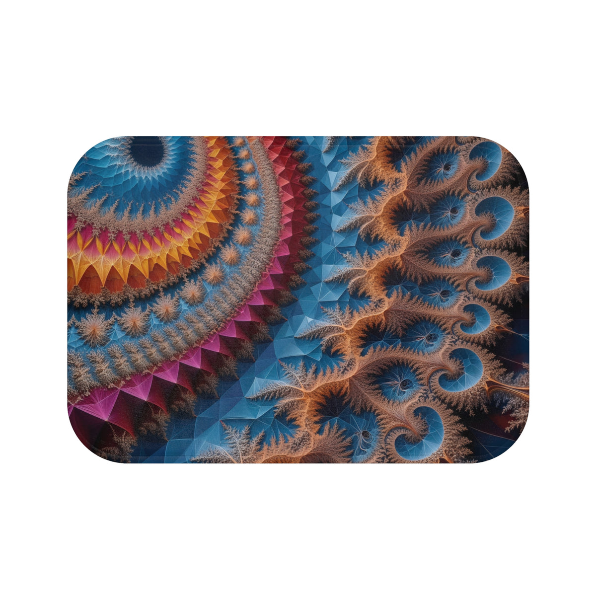Tapis salle de bain Courbe Fractale de Takagi