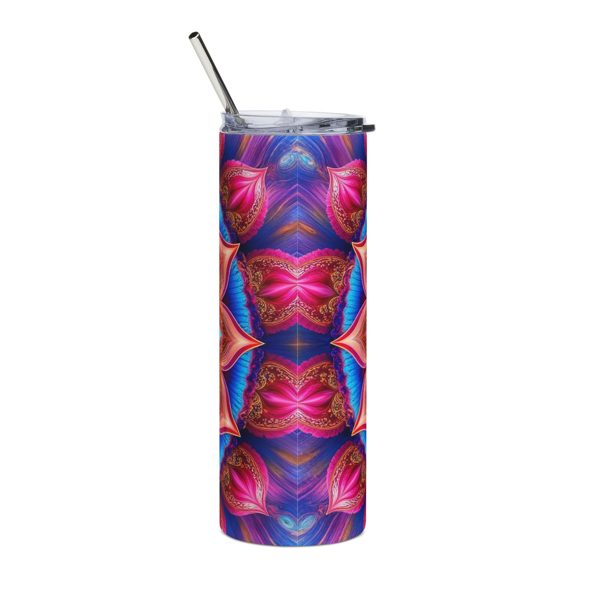 Tumbler Cylindrique Mandala de la Guérison