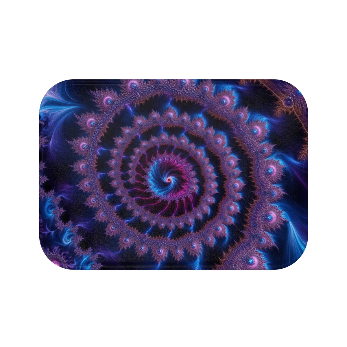 Tapis salle de bain Courbe de Ship-Mandelbrot