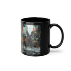 Mug Boston Terrier Cyberpunk