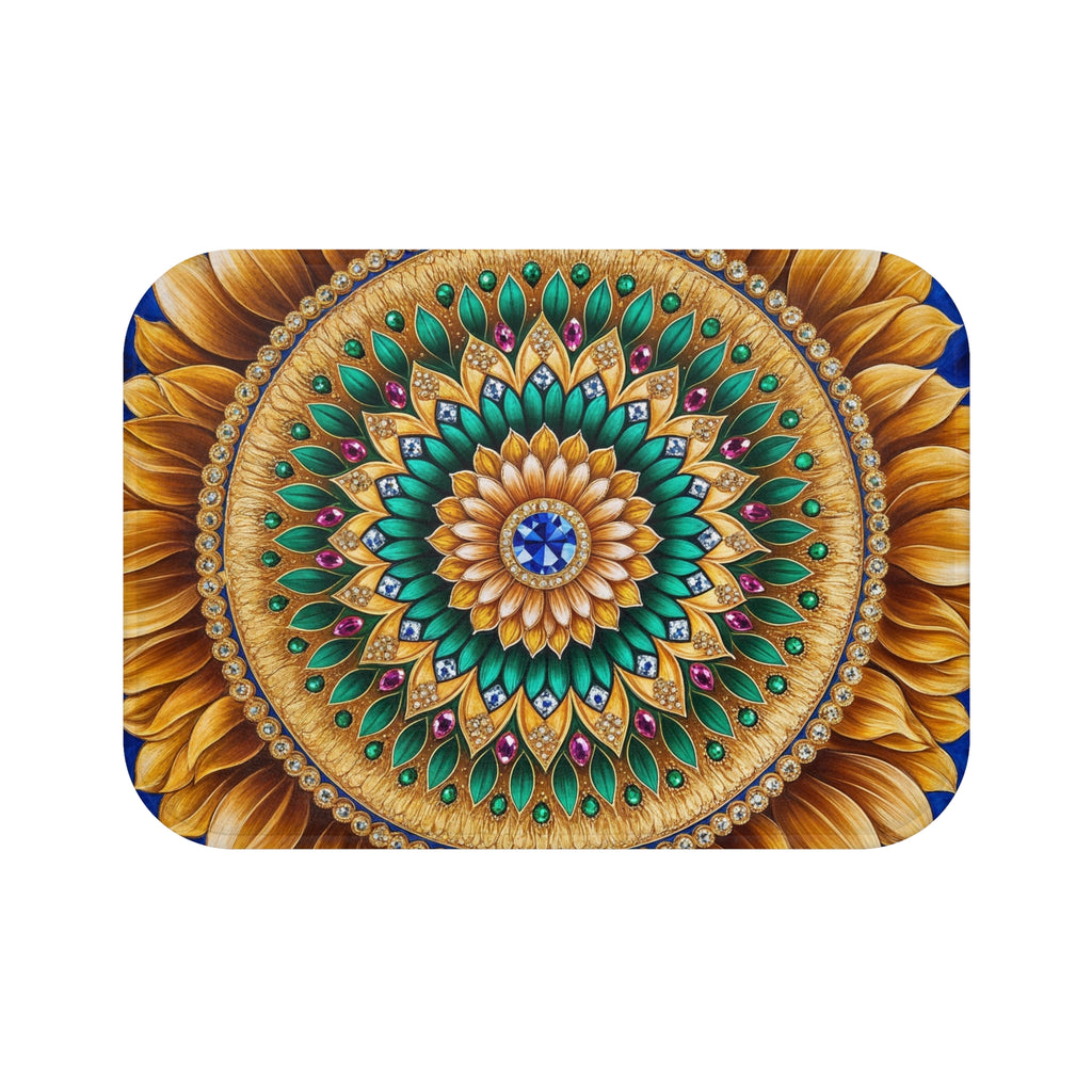 Tapis salle de bain Mandala de la Prospérité