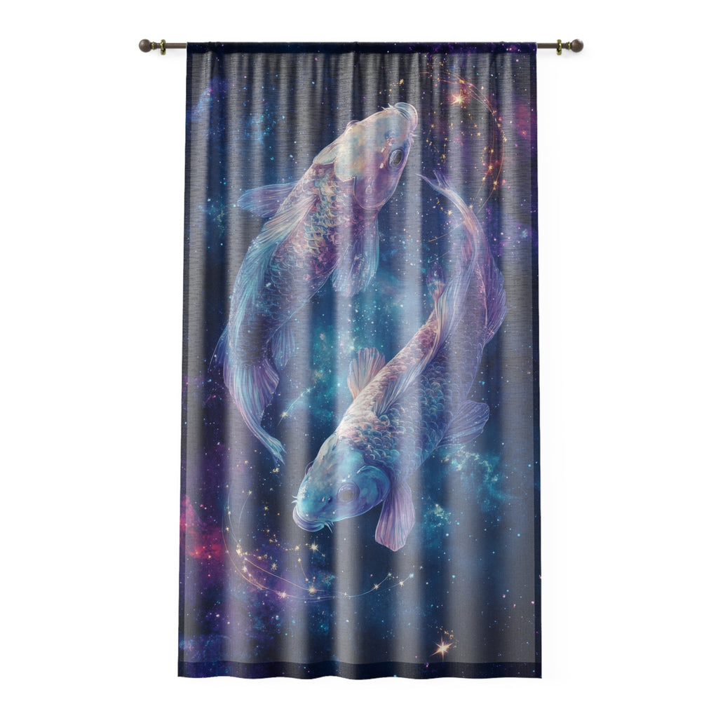 Rideau Signe Astrologique Poisson