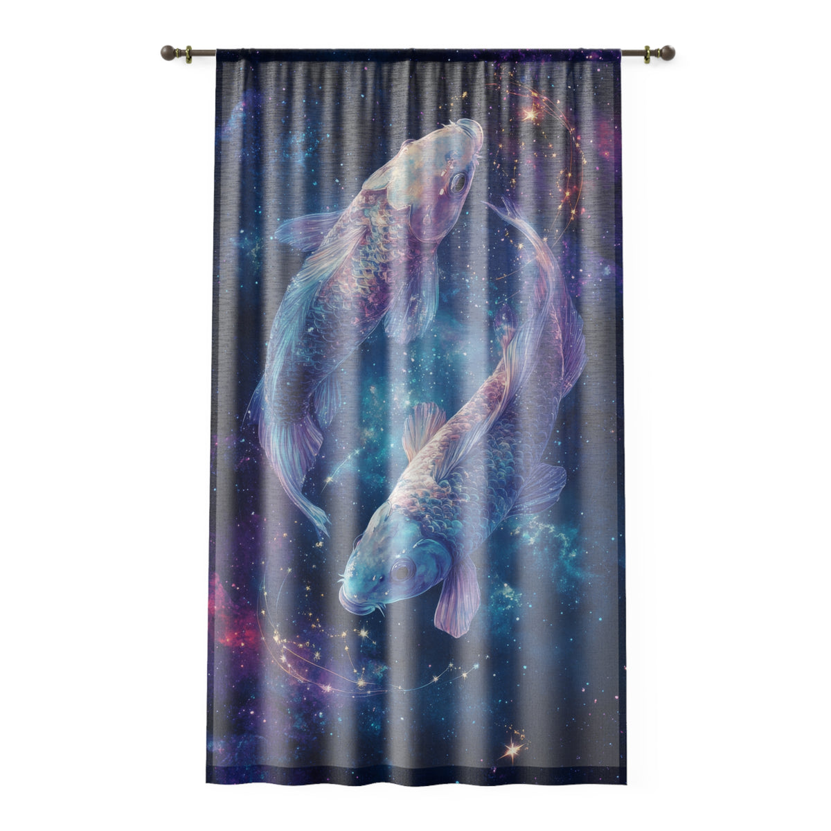 Rideau Signe Astrologique Poisson