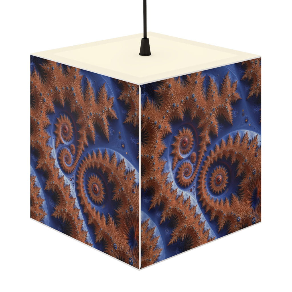 DECO - Lampe Cubique Fractale Courbe de Cantor-Sierpiński