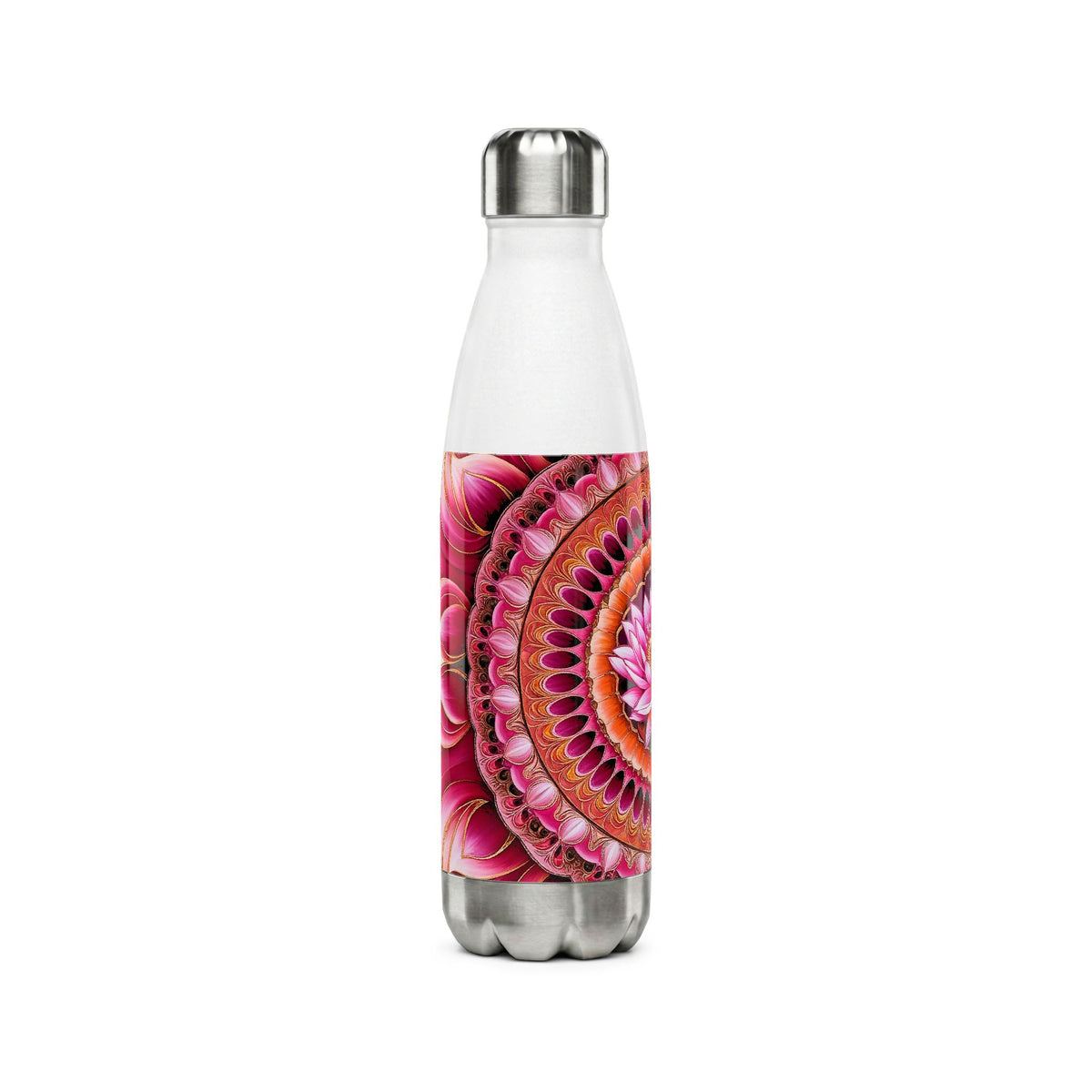 Gourde isotherme Mandala de l'Amour Inconditionnel