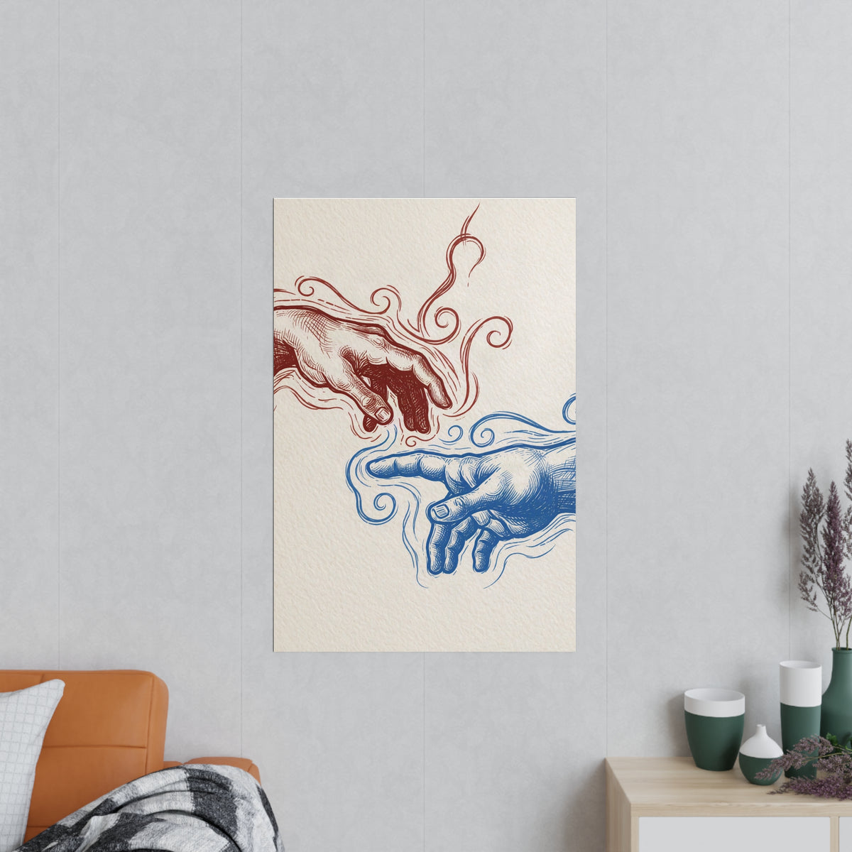 Poster Etreinte Céleste