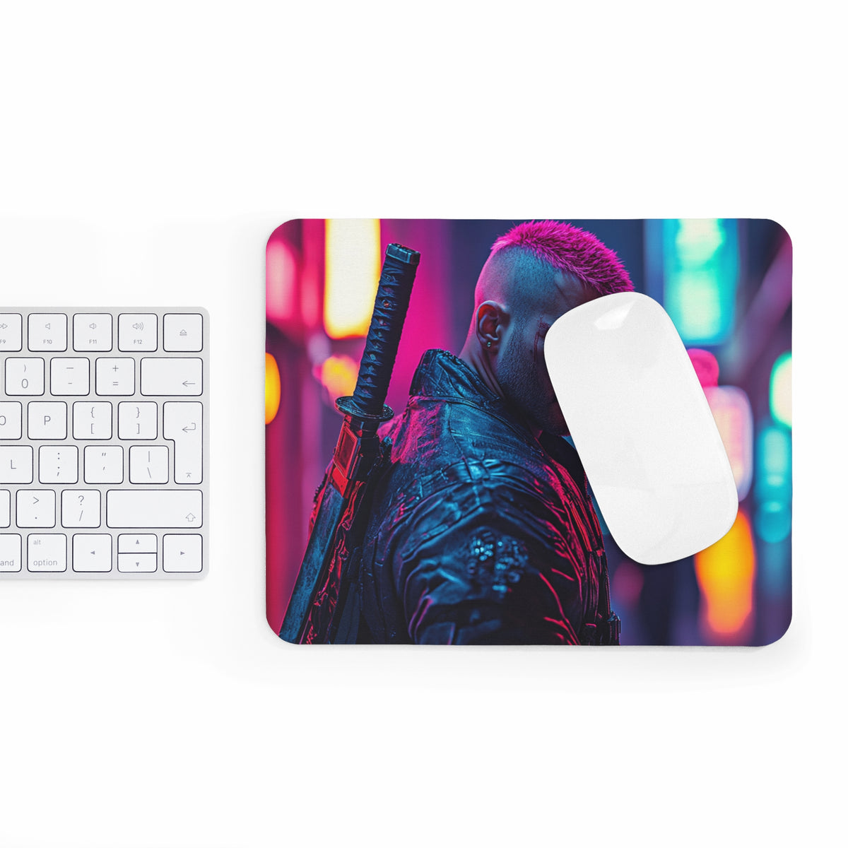Tapis de souris Combattant avec Katana