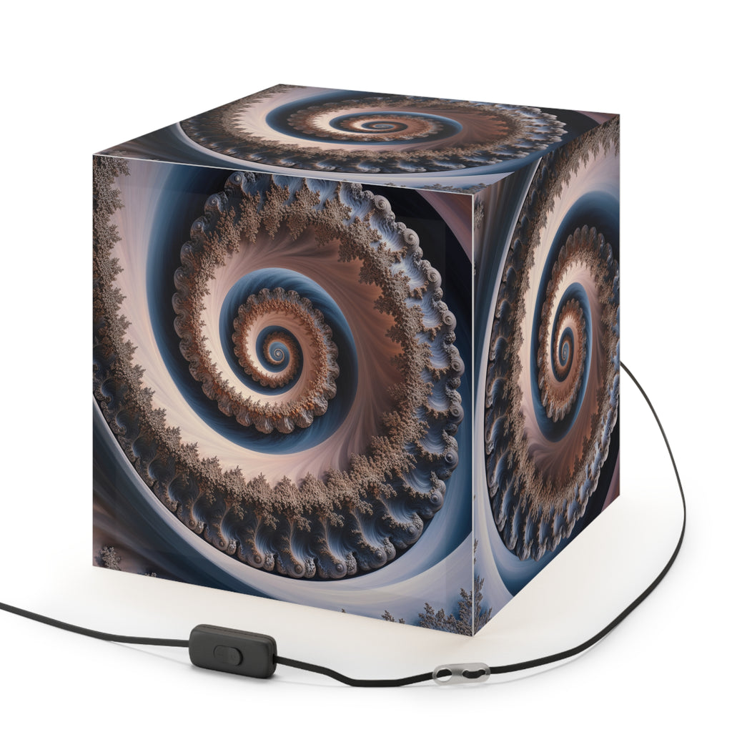 DECO - Lampe Cubique Fractale Courbe de Tarry-Euler