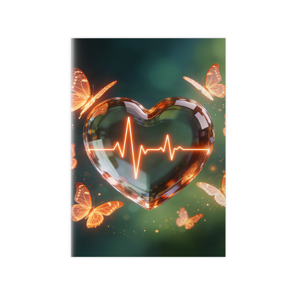 Poster Coeur Vibrant