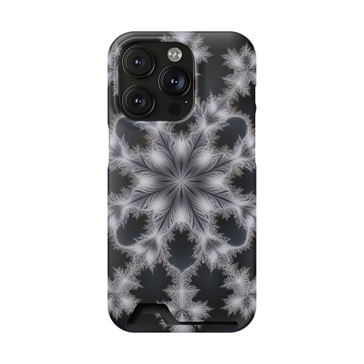 Coque de téléphone Fractale de Vicsek-Snowflake