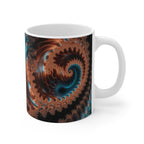 Mug blanc Fractal de Newton-Raphson