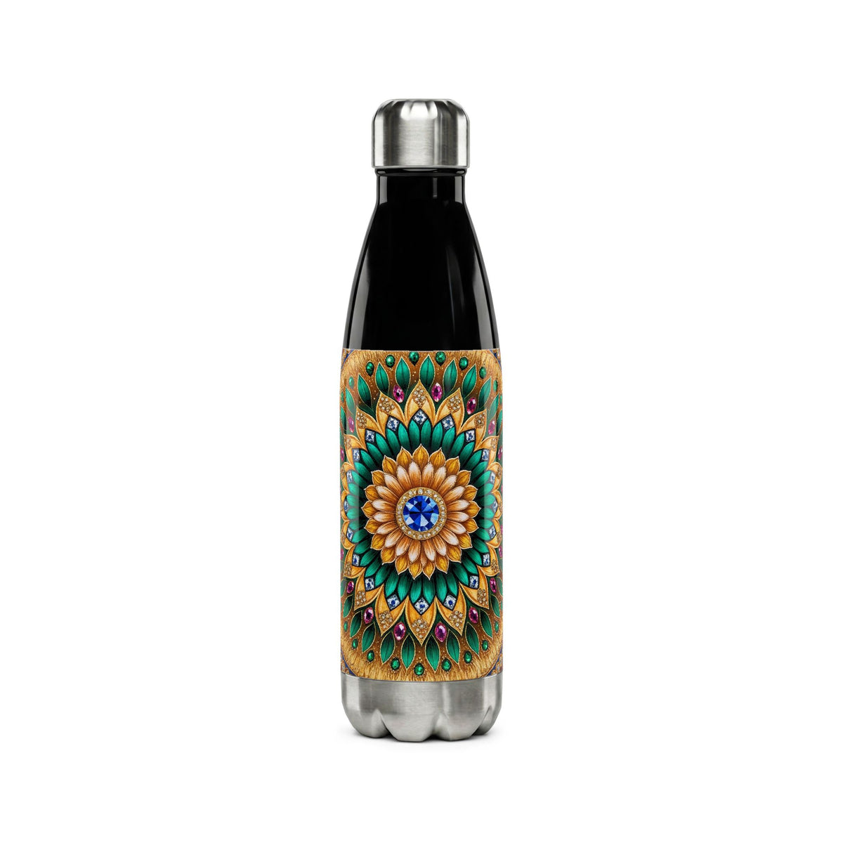 Gourde isotherme Mandala de la Prospérité