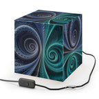 DECO - Lampe Cubique Fractale Courbe de Cesàro-Peano